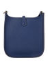 Evelyne 16 TPM In Taurillon Maurice Bleu Saphir, back view
